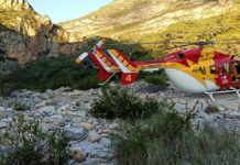Bombeiros resgatam mulher que caiu durante rapel em uma cachoeira na Serra do Cipó, Minas Gerais