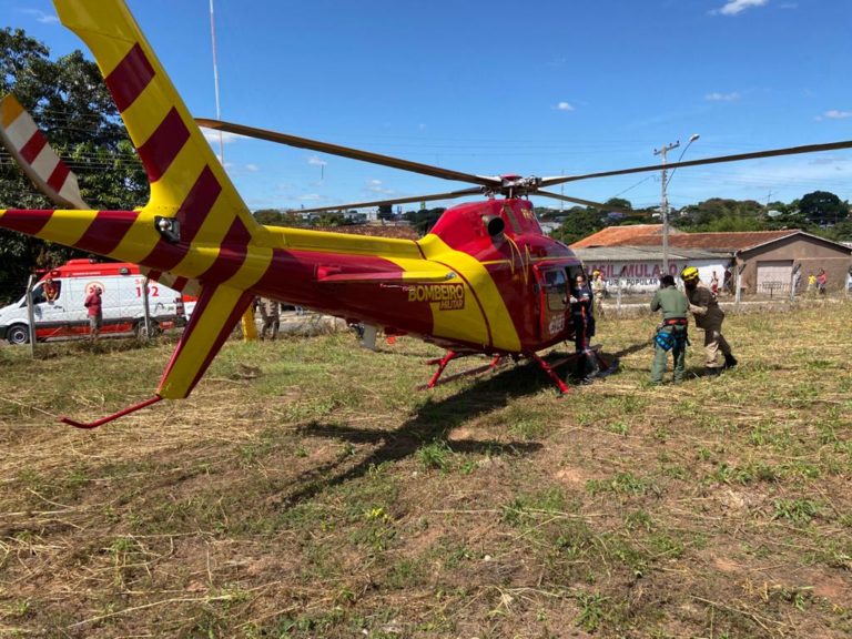 Bombeiros e SAMU resgatam menino de 2 anos afogado em córrego no Jardim Botânico, em Goiânia