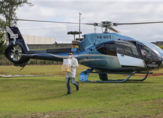 Aeronaves do governo do Paraná já transportaram 4.569 amostras de material para teste do COVID-19