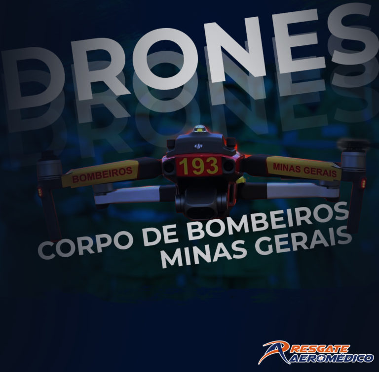 Drones do Corpo de Bombeiros de Minas Gerais proporcionam “visão além do alcance”