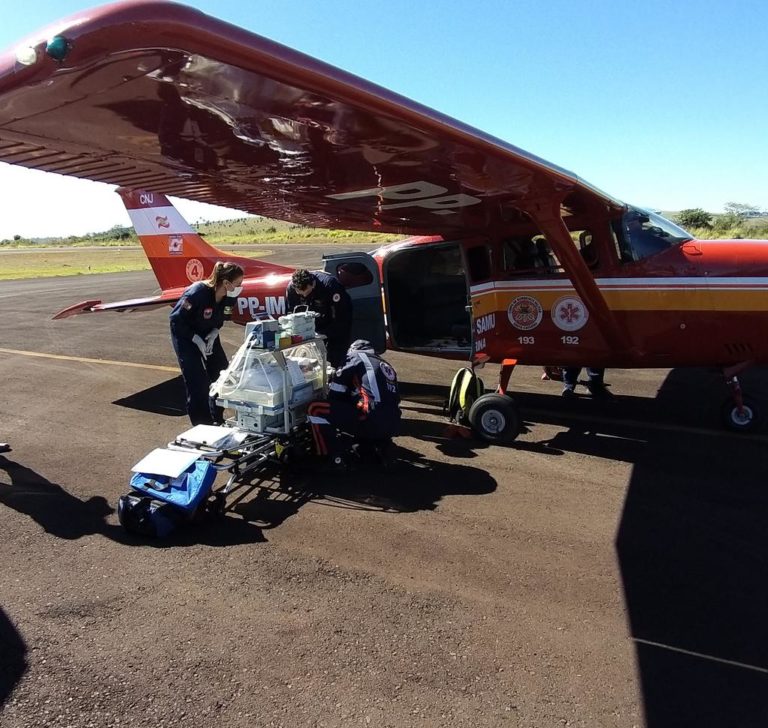 Corpo de Bombeiros e SAMU se destacam no transporte aeromédico neonatal em Santa Catarina