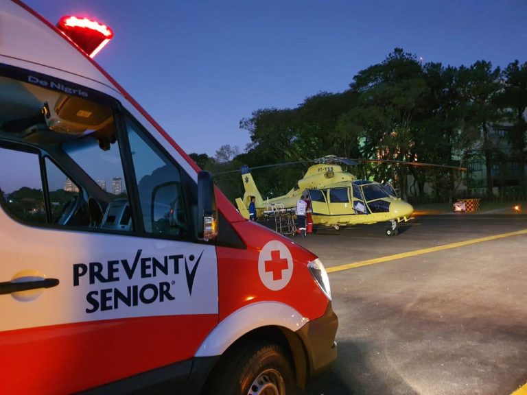 Equipe aeromédica da Air Jet Táxi Aéreo transporta paciente da cidade de Lorena para a capital paulista