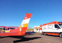 Dois bebês são transportados de avião para tratamento médico em Florianópolis e Xanxerê, SC