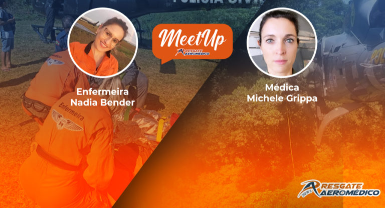 Resgate Aeromédico realizará no dia 15 de julho Meetup sobre Treinamento de Tripulação Aeromédica