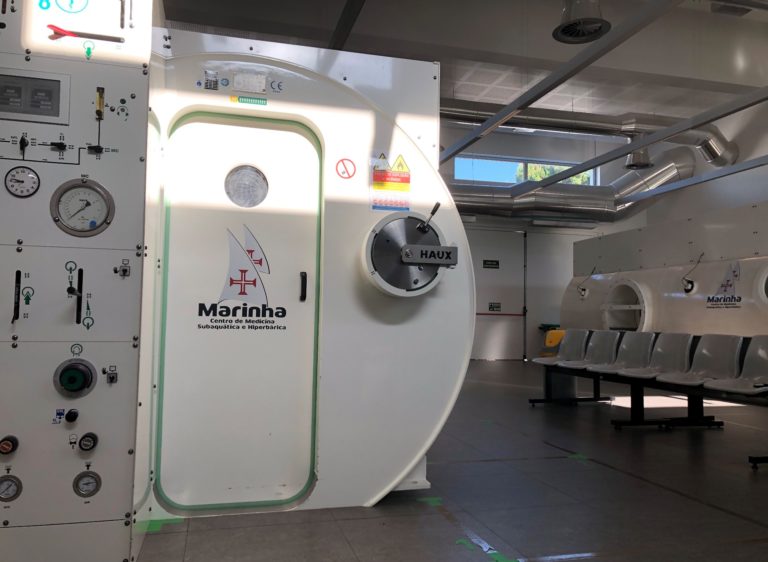 Marinha Portuguesa avalia a eficácia da Oxigenoterapia Hiperbárica para o tratamento de COVID-19