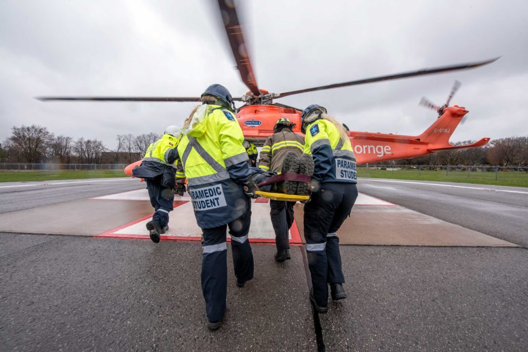 Operadora aeromédica ORNGE faz a diferença durante a pandemia de COVID-19 no Canadá. Foto: ORNGE.