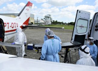 UTIs Aéreas e Móveis atuam na transferência de pacientes com COVID-19 no Maranhão