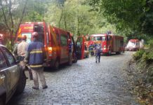 Operação de resgate é montada para socorrer motorista que caiu em ribanceira na Estrada da Graciosa, PR