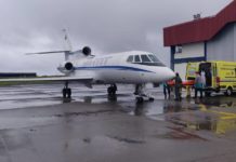 Força Aérea Portuguesa transporta nove pacientes em uma semana