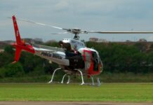 Policial militar morre ao cair do helicóptero Águia 08 da PM durante treinamento em Álvares Machado, SP