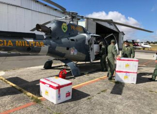 Transportando esperança, operadores fornecem serviços vitais para combater o COVID-19 na América Latina