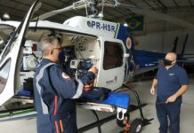 Com ajuda do Rotary Club, serviço aeromédico de Maringá usará vídeo laringoscópio nos resgates