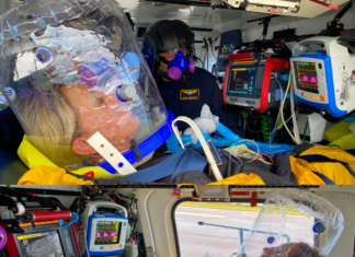 Operadora aeromédica dos EUA utilizará “capacetes” Sea-Long para transportar pacientes com COVID-19