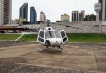 Bebê com cetoacidose diabética é transferida de helicóptero para o hospital em Cascavel, PR