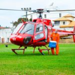 No dia do bombeiro Grupamento de Operações Aéreas do RJ transporta coração e fígado para transplante