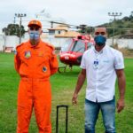 No dia do bombeiro Grupamento de Operações Aéreas do RJ transporta coração e fígado para transplante