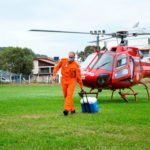 No dia do bombeiro Grupamento de Operações Aéreas do RJ transporta coração e fígado para transplante
