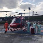 No dia do bombeiro Grupamento de Operações Aéreas do RJ transporta coração e fígado para transplante