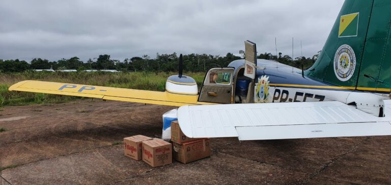 Avião do CIOPAER do Acre leva medicamentos e EPIs para Porto Walter e Marechal Thaumaturgo