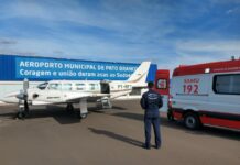 Batalhão de Operações Aéreas realiza transporte de recém-nascido em aeronave do Governo