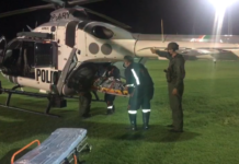 Operação noturna possibilita o transporte aeromédico de pacientes de Mombaça e Boa Viagem no Ceará