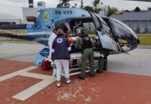 Equipes de resgate do BPMOA realizam diversos atendimentos aeromédicos no Paraná