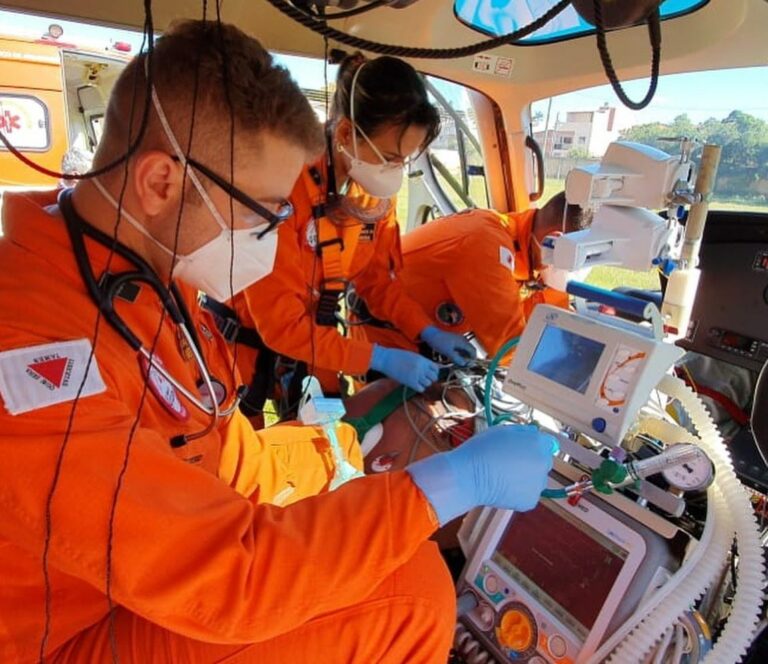 Suporte Aéreo Avançado de Vida é acionado para resgate e remoção aeromédica no sul e norte de Minas Gerais