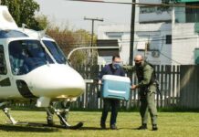 Batalhão de Aviação da Brigada Militar transporta órgãos vitais para transplante no Rio Grande do Sul