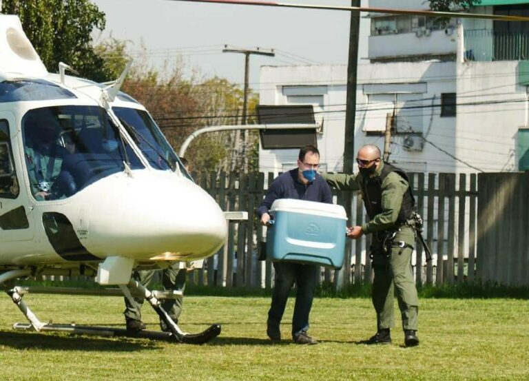 Batalhão de Aviação da Brigada Militar transporta órgãos vitais para transplante no Rio Grande do Sul