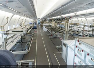Airbus propõe conversão dos aviões de passageiros A330 e A340 para versão aeromédica