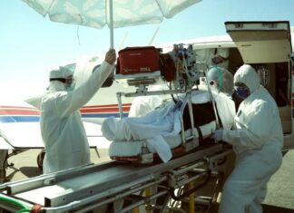 Empresa de Táxi Aéreo passa a usar “bolha de respiração individual” no transporte de paciente com COVID-19