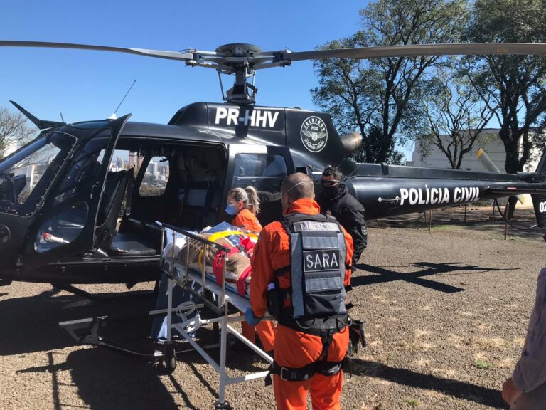 Serviço aeromédico agiliza atendimento de pacientes com infarto agudo do miocárdio no Oeste Catarinense