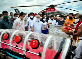 Operadora aeromédica ICATT lança primeiro “Serviço Integrado de Ambulância Aérea” no sul da Índia