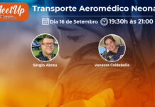 Resgate Aeromédico realizará no dia 16 de setembro Meetup sobre Transporte Aeromédico Neonatal