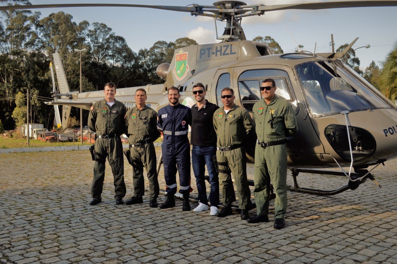 GMNH escolta ambulância com vítima de parada cardiorrespiratória e recebe agradecimento da SAMU