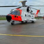 Piloto e comandante do AW101, Pål Kullerud. Durante o treinamento na Inglaterra. Foto: Forças Armadas.