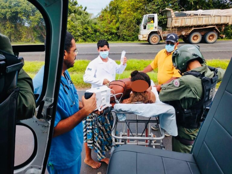 Em voo pela vida, Grupamento Aéreo da PM resgata criança de 5 anos baleada em Conde, BA