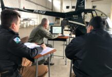 Batalhão de Operações Aéreas da PM do Paraná inicia formação inicial de três novos pilotos de helicóptero