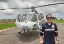 Conheça a Comandante Mariana, a única pilota de resgate dos helicópteros do SAMU 192 no Paraná