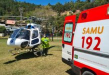 Em parceria com o NOTAER, serviço aeromédico do SAMU atendeu 123 pacientes este ano no Espírito Santo