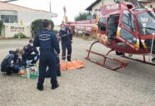Bombeiros e SAMU revertem parada cardiorrespiratória de mulher que se afogou na Praia do Ingleses, SC