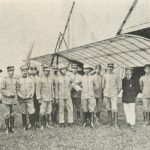 Aviação_Oficiais do Exército Brasileiro, dentre eles o General Setembrino de Carvalho e o Tenente Ricardo Kirk, e oficiais da Polícia Militar do Paraná, Coronel Fabriciano do Rego Barros (Cmd-geral) e Capitão João Alexandre Busse.na_Guerra_do_Contestado (1)