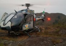 Duas pessoas perdidas são resgatadas por equipes do GOST e do BPMOA no Morro Araçatuba, PR