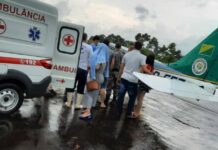 CIOPAER e SAMU transportam militar ferido acidentalmente por disparo de arma de fogo para Rio Branco, AC