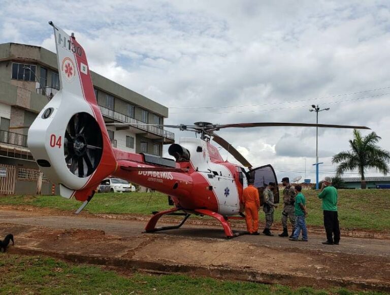 Corpo de Bombeiros do DF resgata policial militar baleado por criminoso em Valparaíso, GO