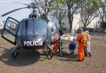 Em três meses, 63 pessoas foram socorridas pelo serviço aeromédico do Oeste Catarinense