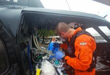 Serviço aeromédico realiza remoção de paciente queimado de São Carlos para hospital de Chapecó, SC