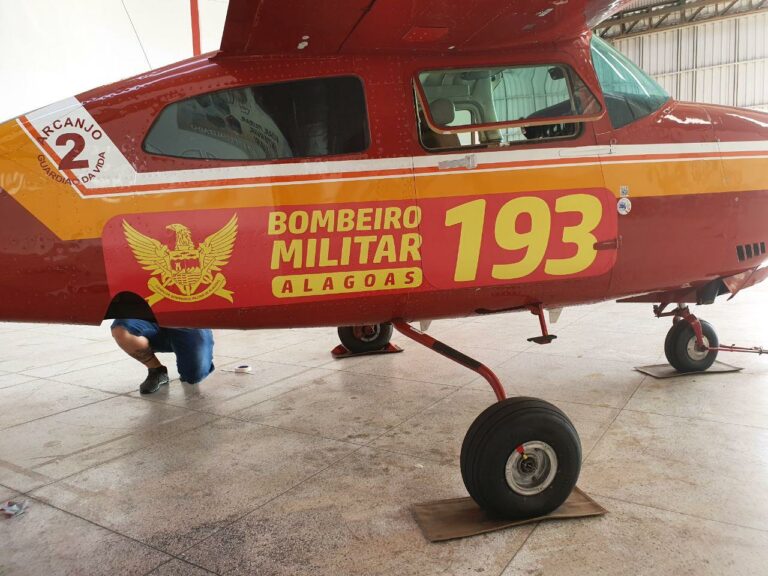 Corpo de Bombeiros Militar de Alagoas contará com avião Cessna 210 em suas operações