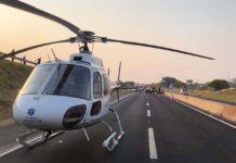 Em quatro anos, serviço aeromédico atendeu 2,2 mil ocorrências nas regiões Norte e Noroeste do Paraná