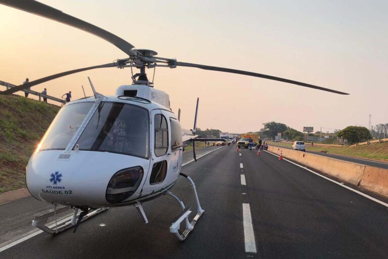 Em quatro anos, serviço aeromédico atendeu 2,2 mil ocorrências nas regiões Norte e Noroeste do Paraná